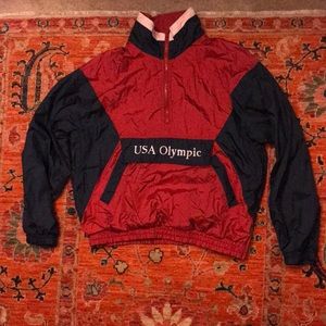 Vintage USA olympic windbreaker